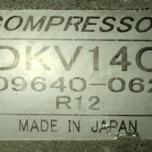 Компрессор кондиционера Nissan CA18 Vanette C22 509640-0620