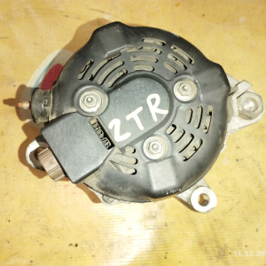 Генератор Toyota 2TR Hiace TRH201 4 конт. пластиковая крышка с муфтой ( IG/S/L/M ) 12V. 130A. 27060-75382 / 65-8590