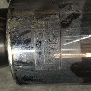 Бочка глушителя Mitsubishi Lancer CY4A JASMA, FGK