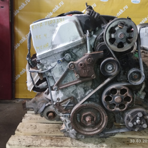 Двигатель HONDA K24A-7307381 БЕЗ НАВЕСНОГО CR-V RE4