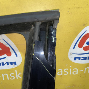 Дверь боковая Volkswagen Tiguan 5N1 '2008 перед, лев LC9X в сборе, молдинг (скол на накладке рамы окна) 5N0831055B