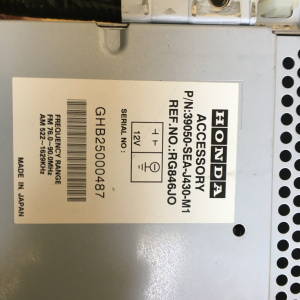 Климат-контроль Honda CL9 Accord с магнитолой 39050-SEA-9430-M1