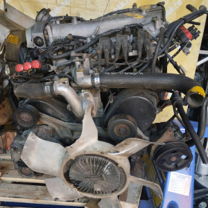 Двигатель Mitsubishi 6G72-NJ8616 SOHC  фильтр с права без навесного Pajero/Montero V73