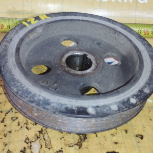 Шкив коленвала Toyota 1ZR/2ZR/3ZR Corolla ZRE151 6 ручейков ( диаметр 150/145 мм. ) 13470-37020