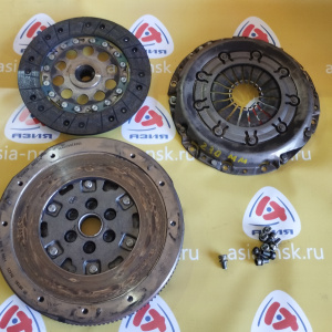 Маховик Nissan MR16-DDT Juke NF15 m/t демпферный, + корзина ( диск 230 мм. ) посадочное под диск с выемкой 12310-1KC0A / 130328020926