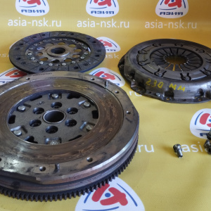 Маховик Nissan MR16-DDT Juke NF15 m/t демпферный, + корзина ( диск 230 мм. ) посадочное под диск с выемкой 12310-1KC0A / 130328020926