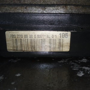 АКПП SsangYong Rexton D27DTP/665.935 4WD 5AT W5A400 722.661 без раздатки 7202700300 DJ/GAB/Y250 '2003-