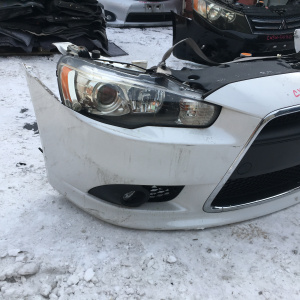 Ноускат Mitsubishi Galant Fortis/Lancer CX4A +туманки+бачок омыват. ф. P8597