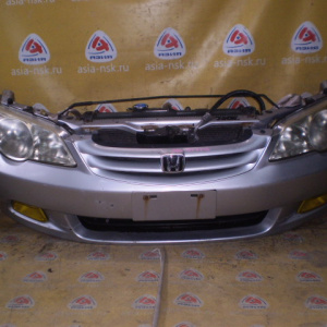 Ноускат Honda Odyssey RA6 F23A a/t Дефект бампера (сонары) Дефект крепления R фары ф.P0648 xenon тум.P1008