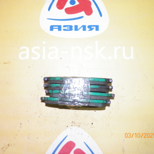 Колодки тормозные Toyota Carina/Caldina/Corona/Vista/Camry/Mark II/Ipsum/Gaia AT190/ST190/ST200AT210/SV40/GX90/GX100/SXM10 остаток 50-60% F 04465-0501