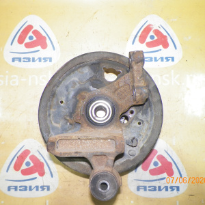 Ступица Subaru SF5/SF9 Forester зад, лев 4WD ABS на ступице. Барабанные тормоза.  Голая без барабана и колодок. 28411AA010.26655FA010.28052AA031.26750AA013