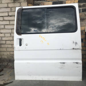Дверь боковая Mazda Bongo SK82V '2000 зад, лев средн (в сборе) Дефект