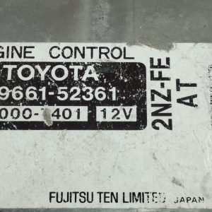 Компьютер ДВС Toyota Funcargo 89661-52361 2NZ-FE NCP20