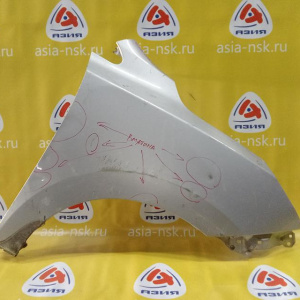 Крыло Hyundai Tucson LM/TM '2009-2015 перед, прав IX35 серебро, вмятины