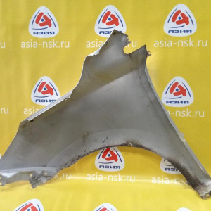Крыло Hyundai Tucson LM/TM '2009-2015 перед, прав IX35 серебро, вмятины