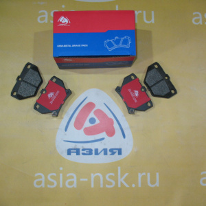 Колодки тормозные Toyota ZM-04466-52040 R Vitz/ist/Corolla/Celica NCP10/NCP61/ZZE120/ZZT230 под диск
