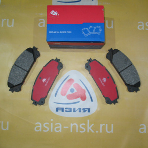Колодки тормозные Toyota/Lexus ZM-04465-0E010 F Highlander#RX350/RX450h GSU40 '2007-