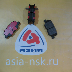 Колодки тормозные Mitsubishi/Mazda ZM-1609899680 R Outlander#Mazda6 '2012-/'2012-