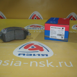 Колодки тормозные Nissan ZM-D1060-3TA0A F Teana/Leaf L33/ZE0/AZE0 '2014-/'2010-