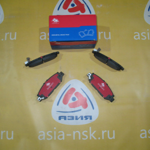 Колодки тормозные Toyota ZM-04466-24010 R Chaser/Mark II/Crown/Hiace JZX9#/JZX10#/#ZS14#/15#/#CH4#/#CH1#/#H2## '-2005