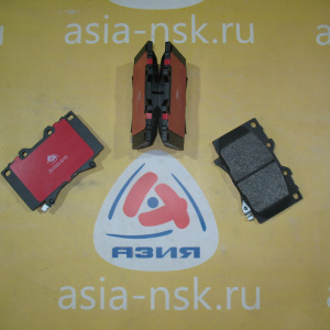 Колодки тормозные Toyota ZM-04465-60150 F Land Cruiser J10#/J7# '1998-/'1999-2004