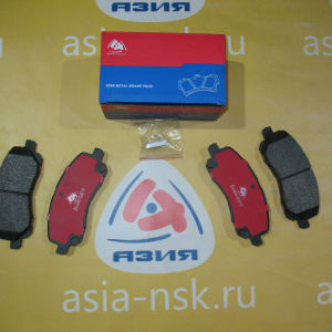 Колодки тормозные Mitsubishi ZM-MN102618 F Airtrek/Galant/Chariot CU#W/EA3#/EC3# '2000-