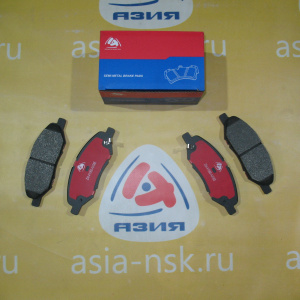 Колодки тормозные Nissan ZM-41060-AX085 F March/Cube/Bluebird Sylphy/Wingroad K12/Z11/G11/Y12 '2002-/'2002-/'2005-/'2005-