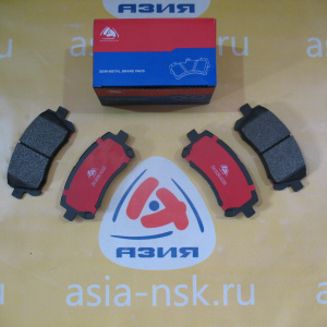 Колодки тормозные Subaru ZM-26296-AC030 F Forester/Impreza/Legacy SF#/GC8/GF8/BG#/BD#/BH#/BE# '1997-2002/'1996/'1996-2003