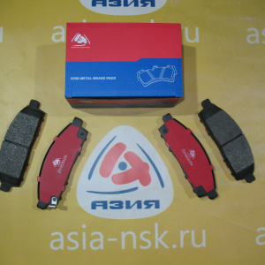 Колодки тормозные Mitsubishi/Nissan ZM-4605A284 F L200/Pajero/Challenger#NV200 '2006-/'-2009/'2008-/'2010-