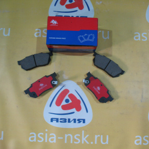 Колодки тормозные Honda ZM-45022-S04-910 C F Logo/Fit/Fit Aria/Civic GA3/GD1/GD6/EG#/EK# '1996-2001/'2001-2007/'2002-2005/'1991- 116*45*15