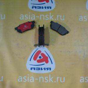 Колодки тормозные Honda ZM-45022-S04-910 C F Logo/Fit/Fit Aria/Civic GA3/GD1/GD6/EG#/EK# '1996-2001/'2001-2007/'2002-2005/'1991- 116*45*15