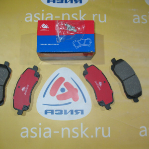 Колодки тормозные Mitsubishi ZM-MN102618 C F Airtrek/Galant/Chariot CU#W/EA3#/EC3# '2000-