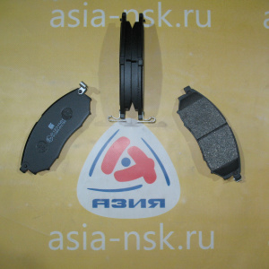 Колодки тормозные Nissan D1231MH F Qashqai/Dualis/Murano/Pathfinder/Navara J10/#Z50/#Z51/R51/D40 '2006-2014/'2003-2008/'2008-2015/'2004-2014/'2005-