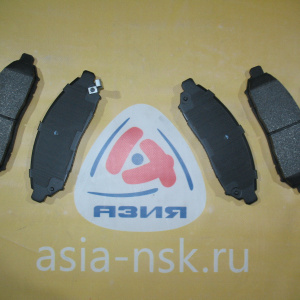Колодки тормозные Nissan/Suzuki D1297MH F Serena/Pathfinder/Murano/Leaf#Landy C25/R51/Z50/ZE0/AZE0 '2005-2010/'2005-2014/'2005-2008/'2010-