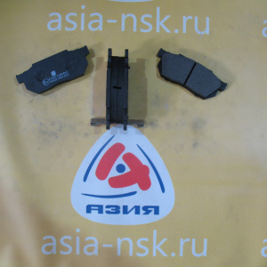 Колодки тормозные Honda D5019MH F Logo/Fit/Fit Aria/Civic GA3/GD1/GD6/EG#/EK# '1996-2001/'2001-2007/'2002-2005/'1991- 116*45*15