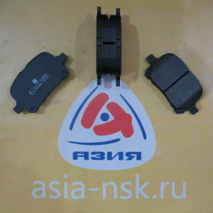 Колодки тормозные Toyota D2166 F Nadia/Gaia/Harrier/Camry Gracia #N1#/MCU1#/MCV2# '-2001
