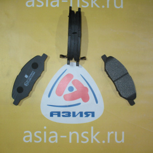 Колодки тормозные Nissan D1250MH F March/Cube/Bluebird Sylphy/Wingroad K12/Z11/G11/Y12 '2002-/'2002-/'2005-/'2005-