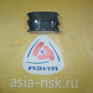 Колодки тормозные Toyota D2252H F Vitz/Belta/Corolla/Premio #CP9#/NZE141/NZT260 '2005-