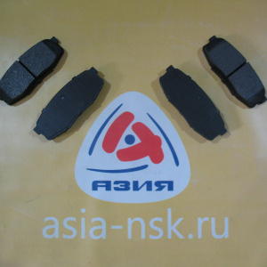 Колодки тормозные Toyota/Lexus D2281H R Tundra/Sequoia/Land Cruiser#LX570 UZJ200 '2007-