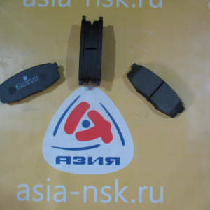 Колодки тормозные Toyota/Lexus D2281H R Tundra/Sequoia/Land Cruiser#LX570 UZJ200 '2007-