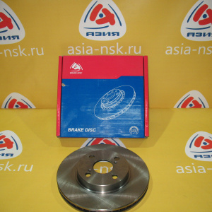Диск тормозной ZM-43512-12620 F Toyota Allex/Corolla Runx/Verossa/Corolla Fielder NZE12#/ZZE12#/ZZE15# '2000-2006 толщина-25мм.
