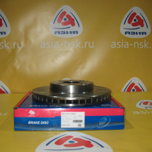 Диск тормозной ZM-43512-12620 F Toyota Allex/Corolla Runx/Verossa/Corolla Fielder NZE12#/ZZE12#/ZZE15# '2000-2006 толщина-25мм.