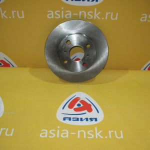 Диск тормозной ZM-43512-16070 F Toyota Starlet/Tercel/Corsa/Corolla II EP8#/EP9#/EL4#/EL5# '1990-1996 D=238/T=22/H=43  вентилируемый.
