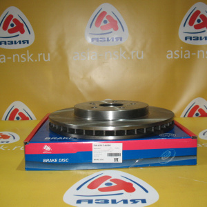 Диск тормозной ZM-43512-48080 F Toyota/Lexus Harrier#RX330/RX350/RX450h ACU3#/MCU3#/GSU3# '2003-