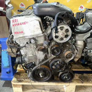 Двигатель Honda K24A-6113548 без компрес кондиционера Elysion RR1
