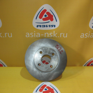 Диск тормозной ND1044K F Toyota Corolla NZE12# '2000-2006 толщина 22мм