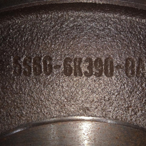Маховик Ford QQDB Focus 2 CAP '2010 1.8L Duratec He (125PS) 5MT B5/IB5 5S6G6K390BA