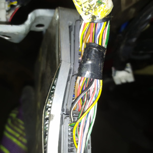 Коса ДВС Toyota 4S-FE ST190 ДЕФЕКТ Компьютер 89661-2D120, (акпп A241E-03A с эл. приводом), (трамб. 2 конт.) 82121-2L100