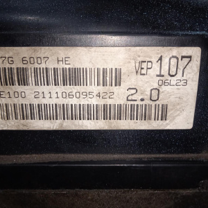 Двигатель Ford Mondeo 3 CJBB-6G81674 2.0L Duratec He (145PS) MT БЕЗ НАВЕСНОГО и маховика GE/B4Y/B5Y/BWY '2006