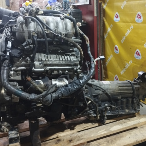 Двигатель Toyota 5VZ-0533713 2WD SWAP + АКПП 30-43LE A343E тросовая на 3 контакта БЕЗ КОНДИЦИОНЕРА И КОМПЬЮТЕРА Hilux Surf/Land Cruiser Prado VZN185/V